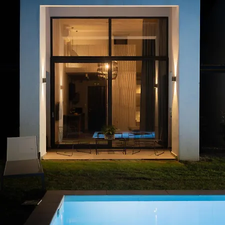 Sevene Villas Petroulai Exterior photo