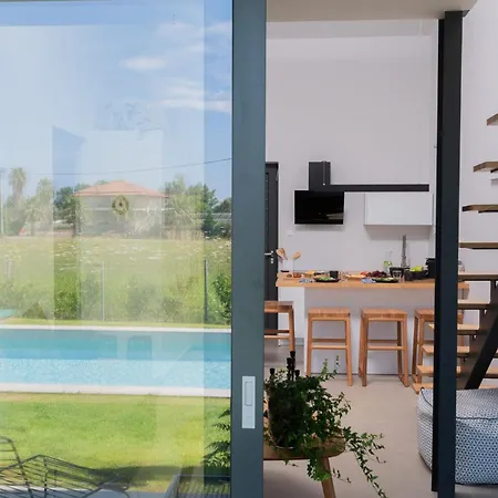 Sevene Villas Petroulai Exterior photo