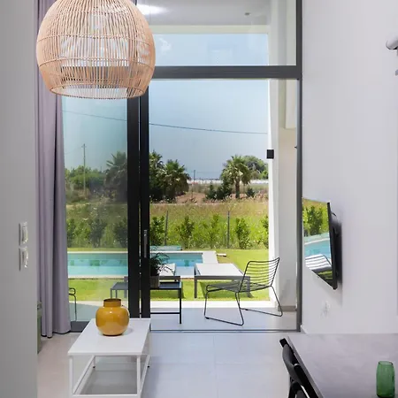 Sevene Villas Petroulai Exterior photo